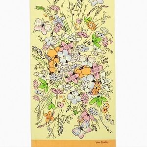 Vera Bradley "Sunlit Garden" Bundle; Lotion Bag; Beach Towel; NWT; Yellow 🌿